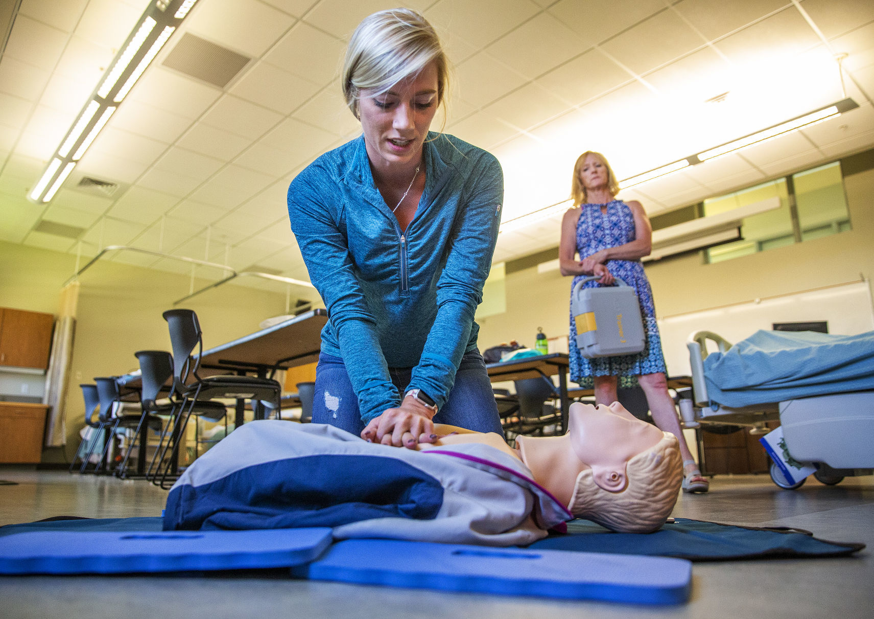 CPR training with a scholarship
